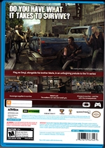 Nintendo Wii U The Walking Dead Survival Instinct Back CoverThumbnail